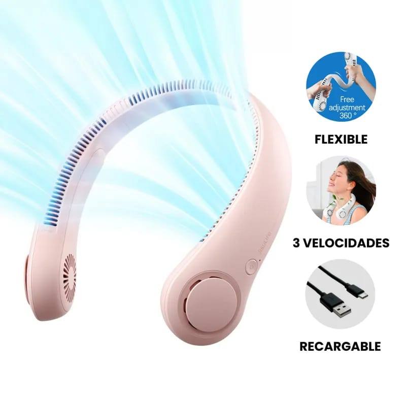 VENTILADOR DE CUELLO RECARGABLE