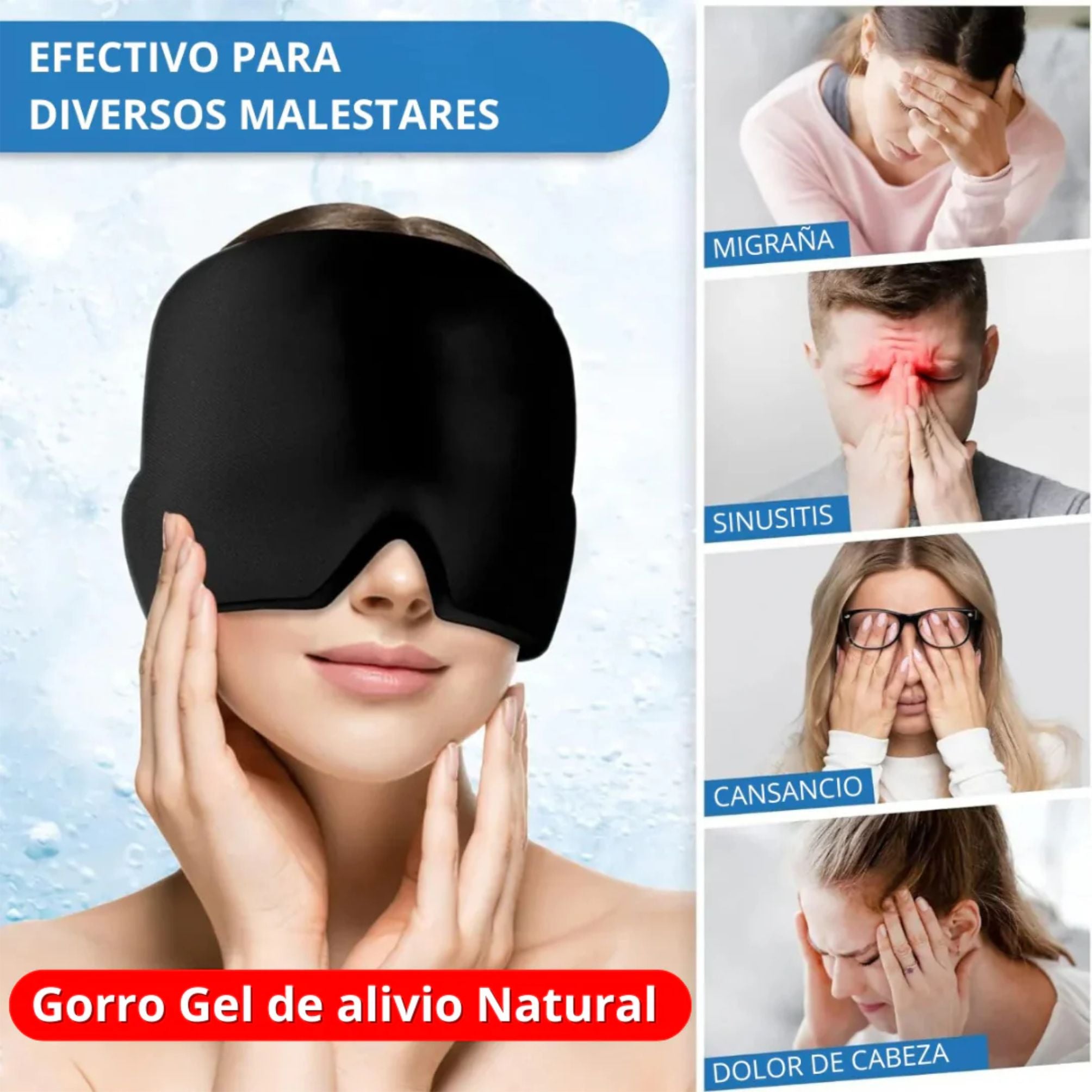 GORRO TERAPEUTICO DE GEL