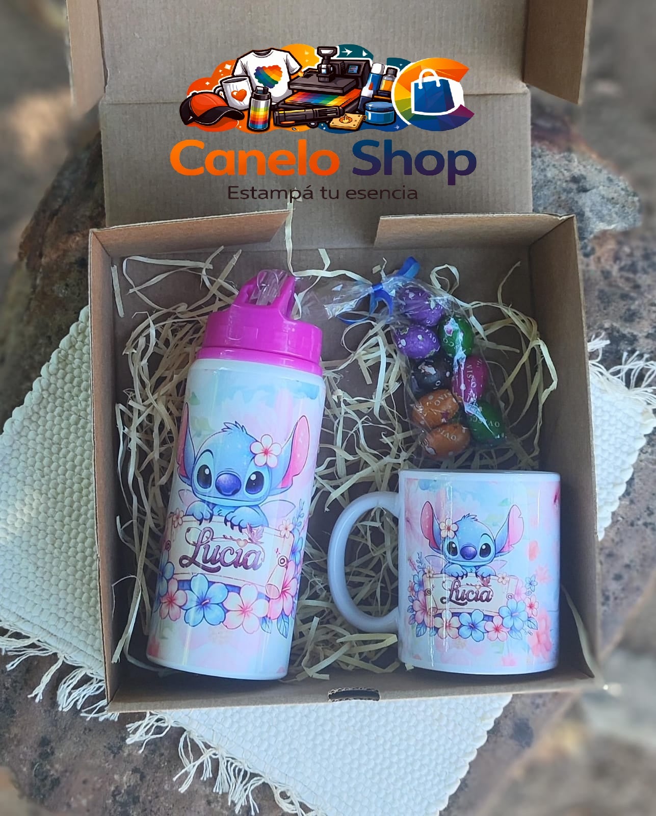 Combo hoppie + taza personalizada